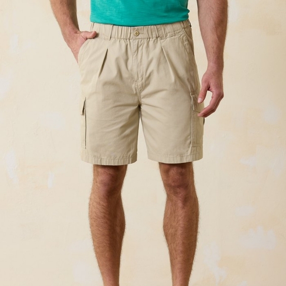 TOMMY BAHAMA Bahama Survivor E-Waist 8 Inch Shorts Size Large - Picture 1 of 10